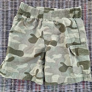 Toddler camouflage shorts